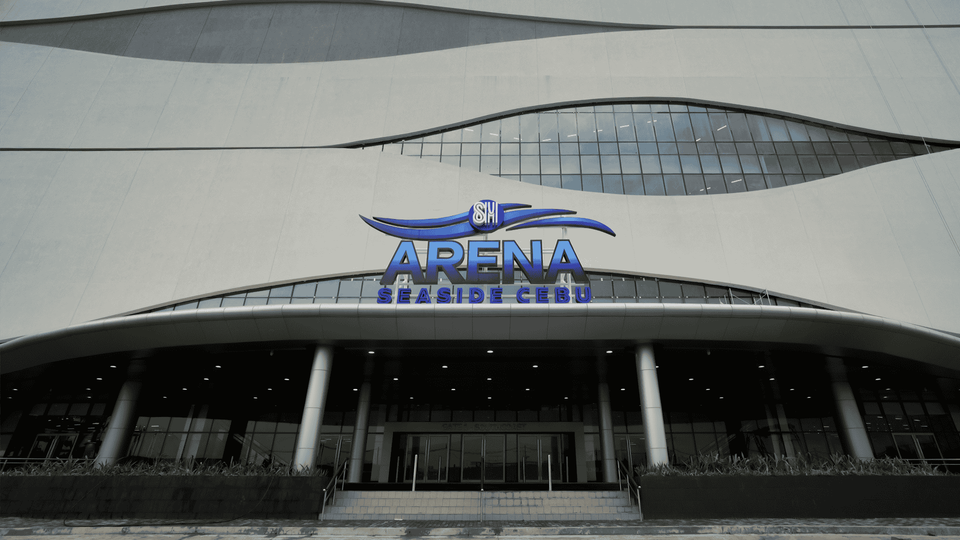 SM Seaside Cebu Arena entrance